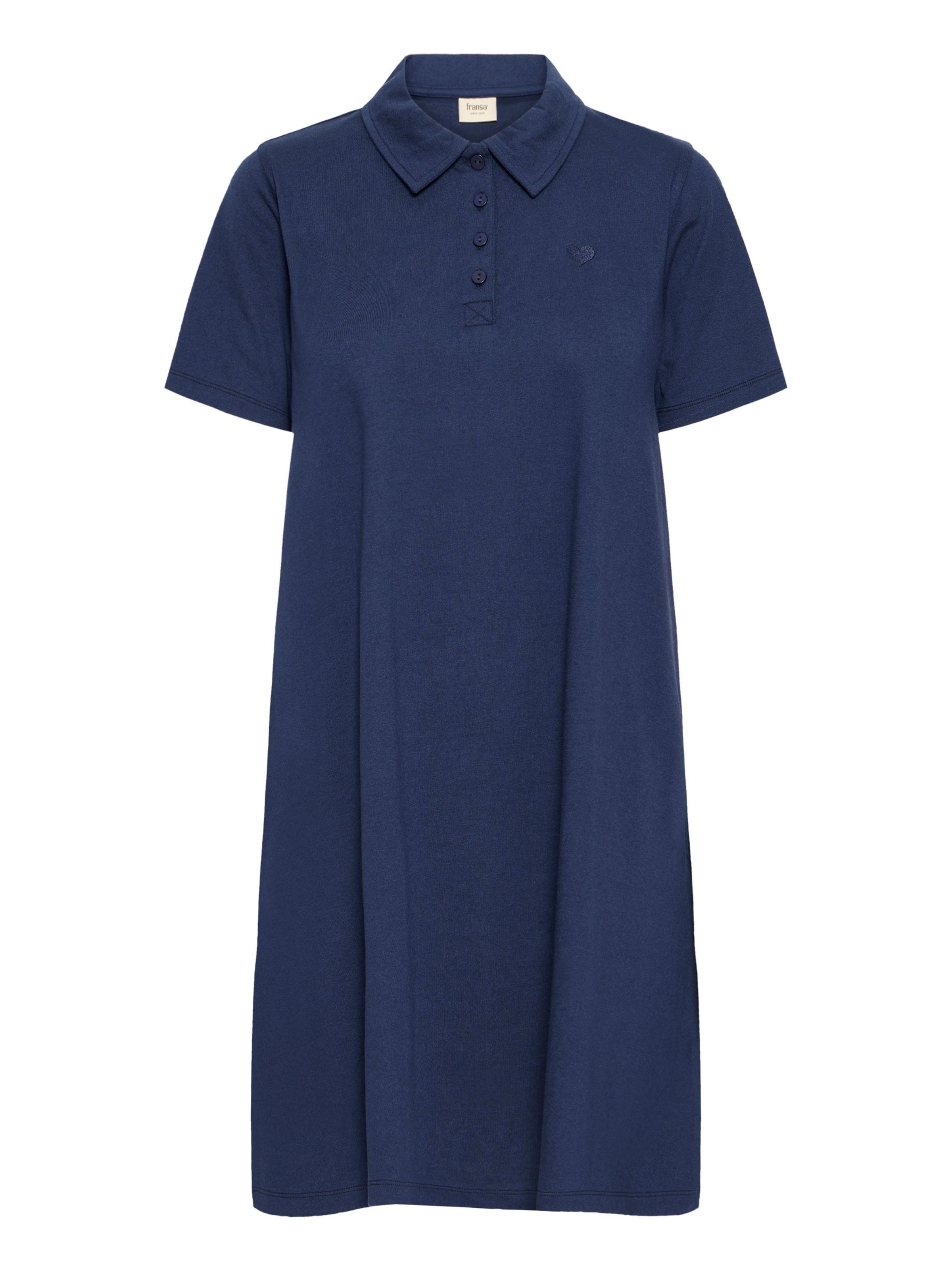 Fransa Šaty 'Samma' – modrá: přední strana