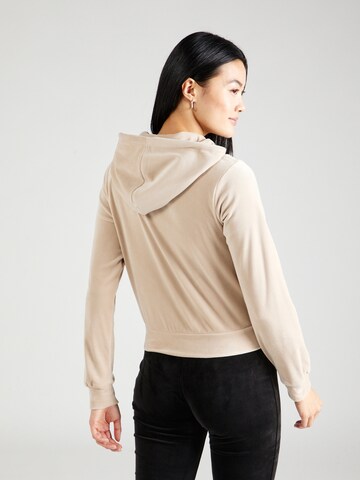 Gina Tricot Sweat jacket in Beige