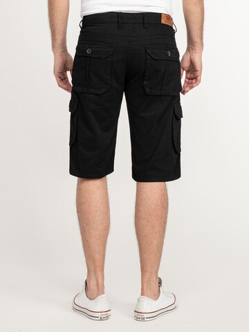Rock Creek Regular Cargohose in Schwarz