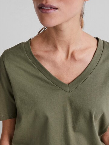 PIECES Shirt 'Ria' in Groen