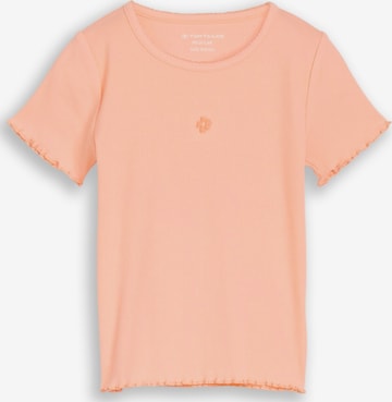 TOM TAILOR Shirt in Oranje: voorkant