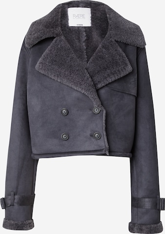 RÆRE by Lorena RaeZimska jakna - siva boja: prednji dio