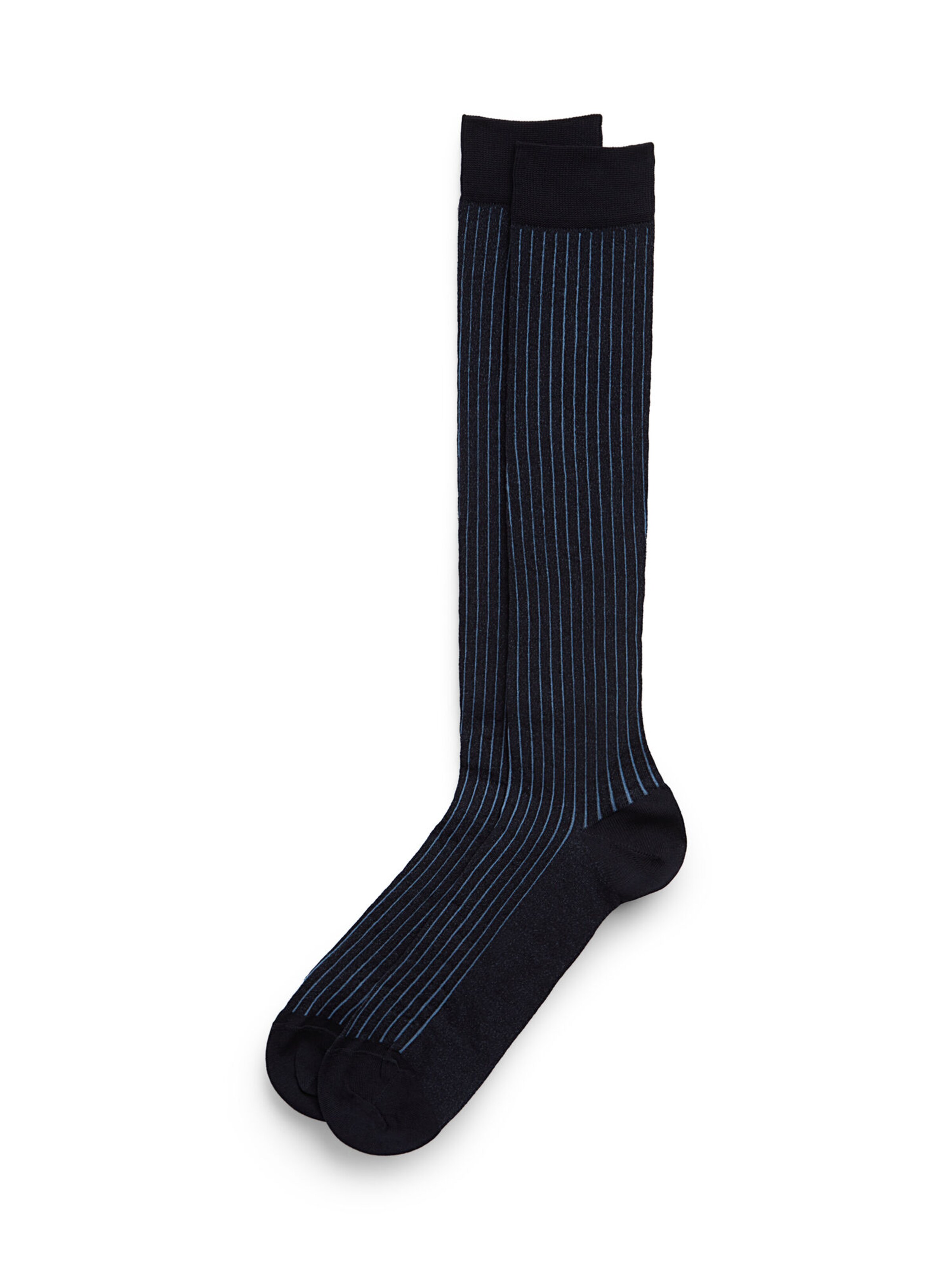 IUMAN Intimissimi Uomo Socks in Blue: front