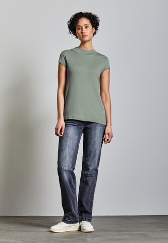 STREET ONE Turtleneck T-Shirt in Grün