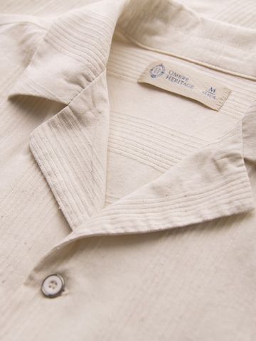 Ombre Regular fit Overhemd in Beige