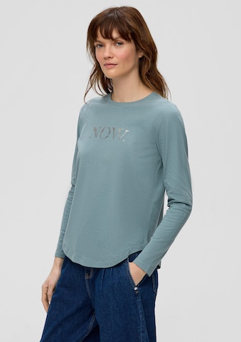 s.Oliver Shirt in Blauw: voorkant