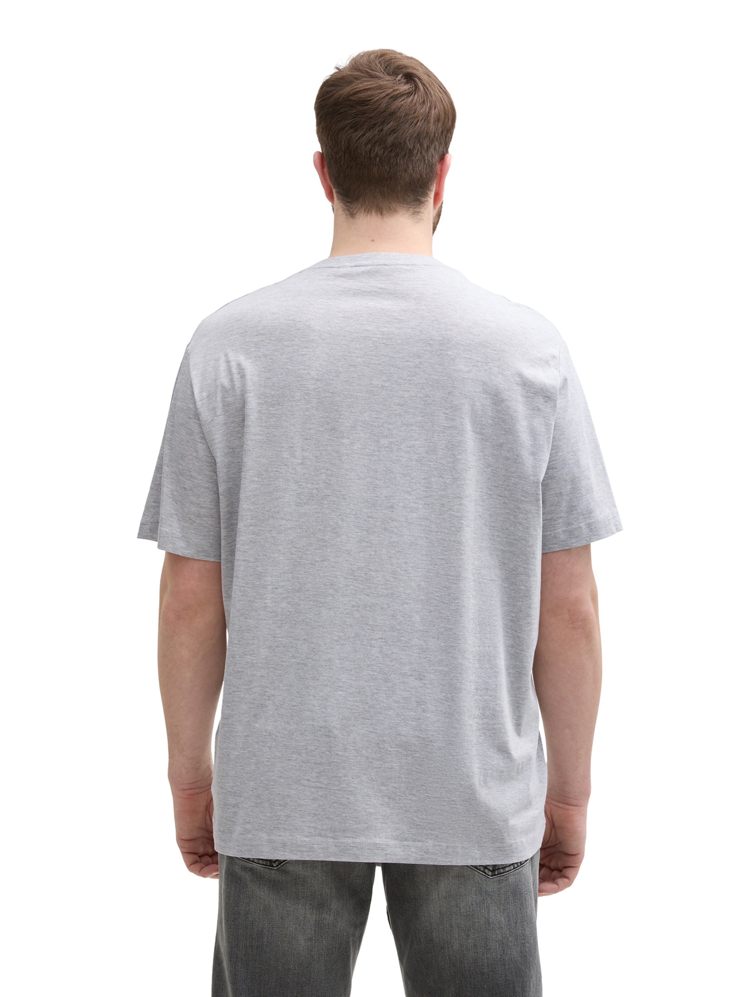 TOM TAILOR Men + Футболка в Серый