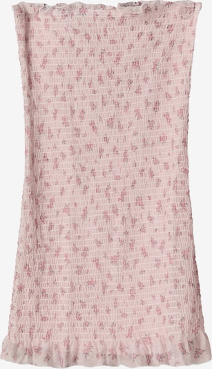 Bershka Ljetna haljina u tamno zelena / roza / svijetloroza, Pregled proizvoda