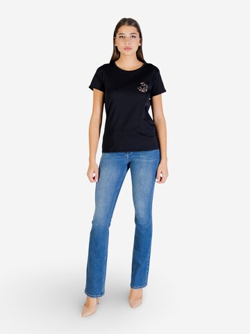 Top 'ECS MODA TA6056 JS923' di Liu Jo in nero