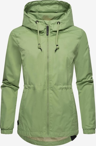 Giacca per outdoor 'Danka' di Ragwear in verde: frontale