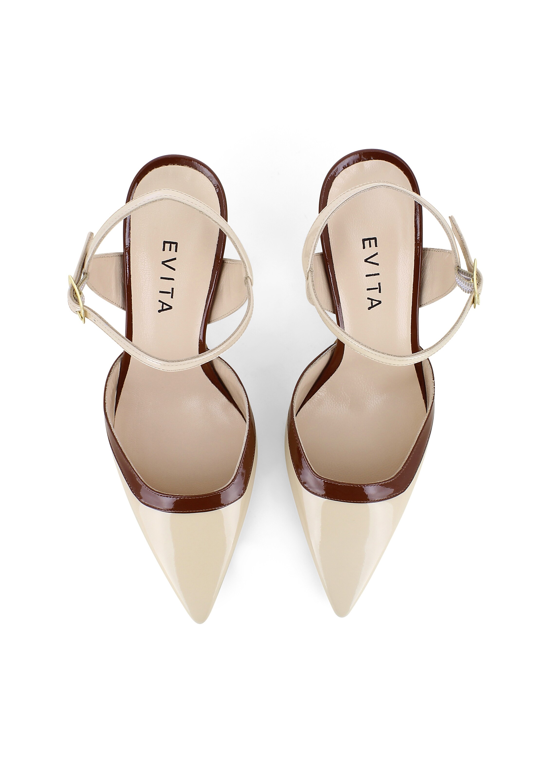 EVITA Slingback pumps 'PENELOPE' in Beige
