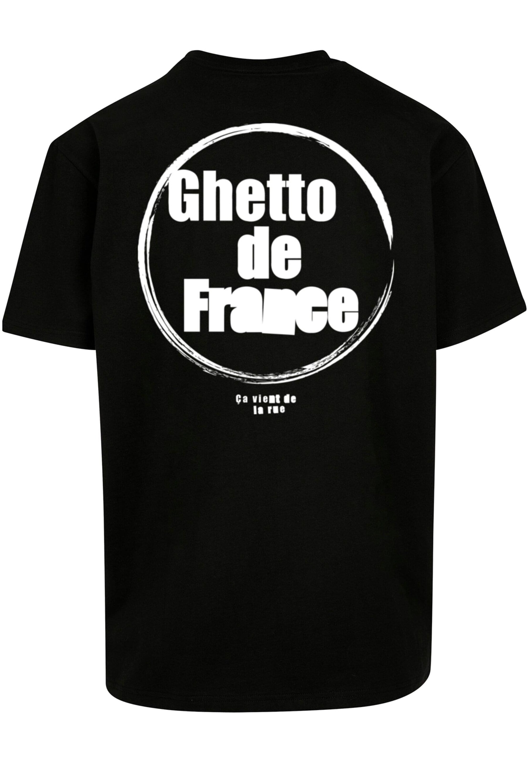 Maglietta 'Ghetto de France' di Mister Tee in nero