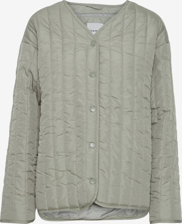 Oxmo Between-Season Jacket in Green: front