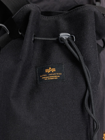 ALPHA INDUSTRIES - Bolso de hombro en negro