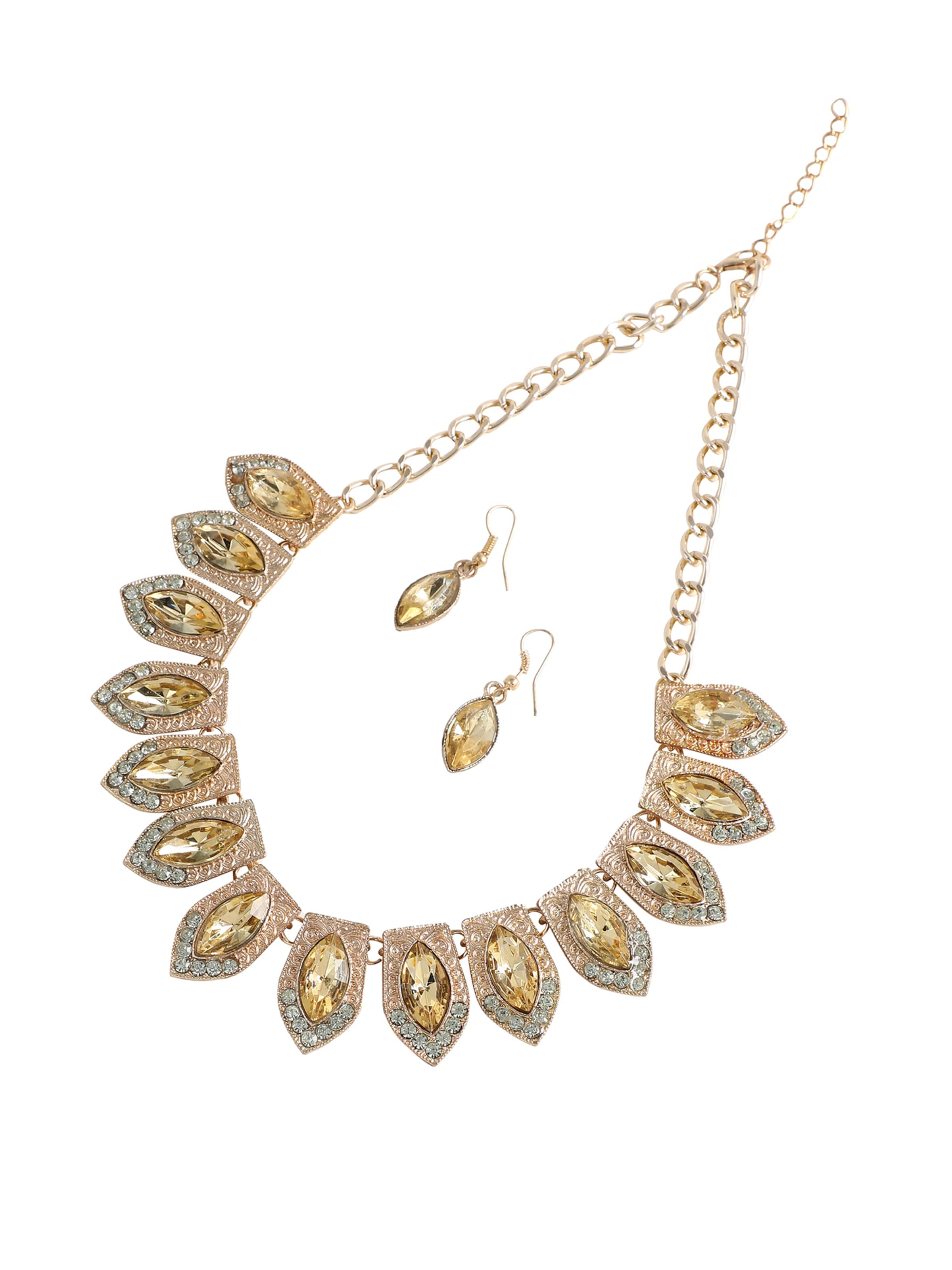 SOHI Σετ κοσμημάτων ' Lizzy ' σε χρυσό: μπροστά