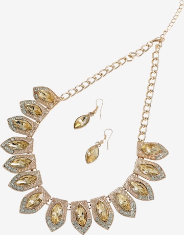 SOHI - Conjunto de joyería ' Lizzy ' en oro: frente