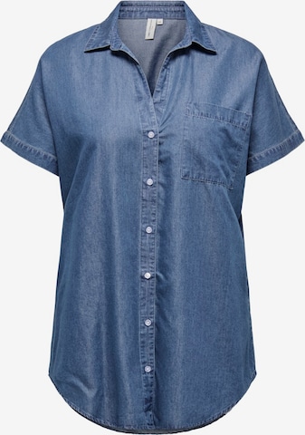 ONLY Carmakoma Pusero 'CARPenna' värissä sininen: etupuoli