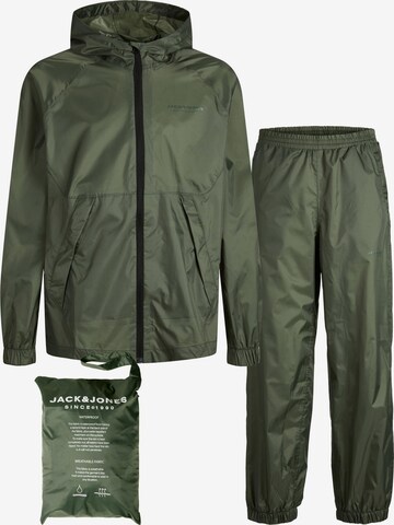 Jack & Jones Junior Regular Athletic suit 'Solar' in Green: front