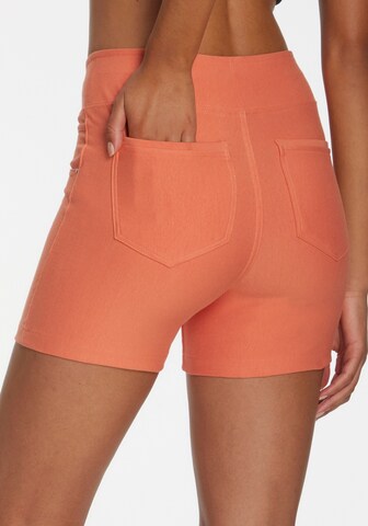 H.I.S Skinny Jeggings in Orange