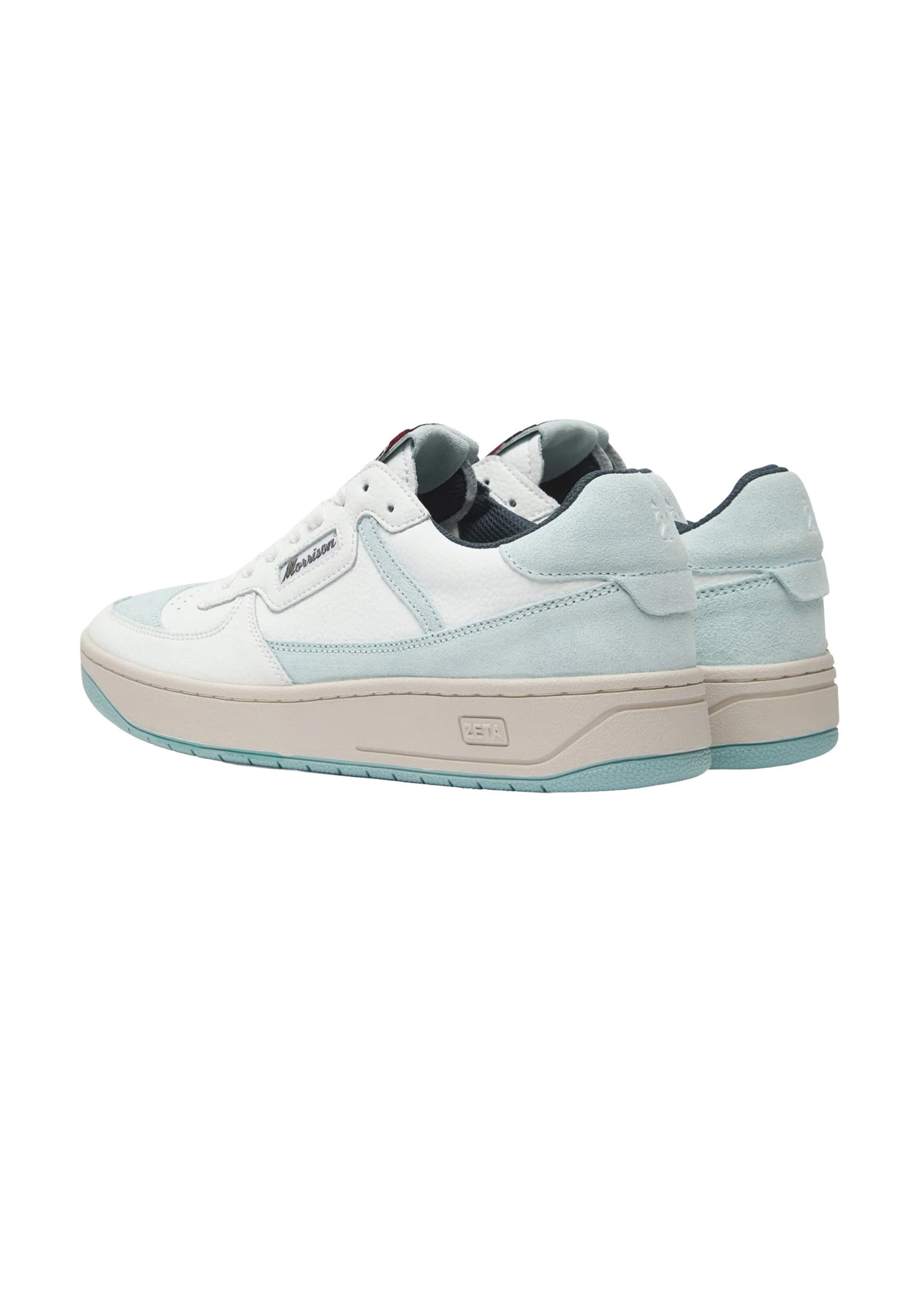 Baskets basses 'Zeta' Morrison en blanc