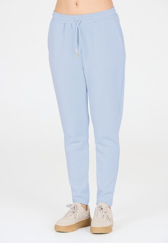 Athlecia Regular Sportbroek 'Jacey' in Blauw: voorkant