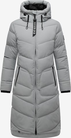 Manteau d’hiver 'Benikoo' MARIKOO en gris : devant