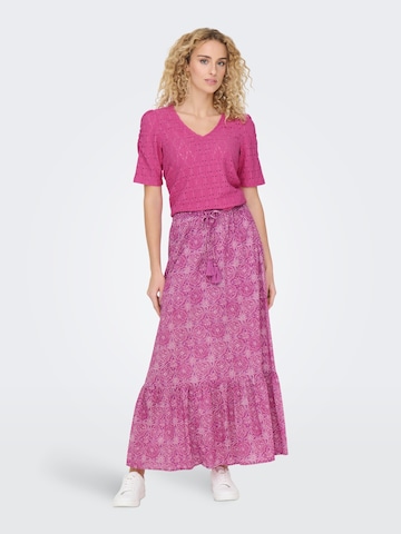 ONLY Spódnica 'MILEY' w kolorze fioletowy