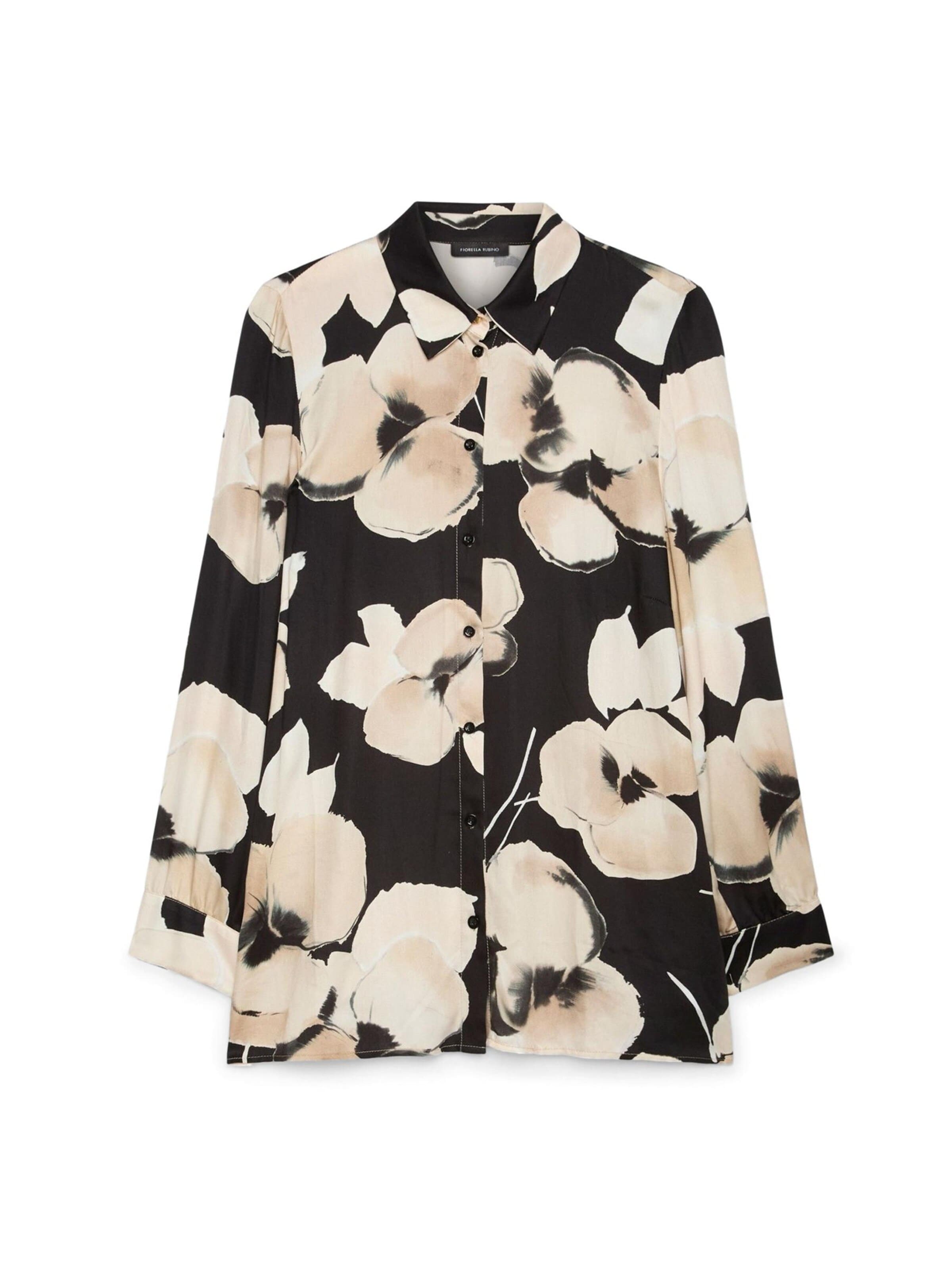 T-shirt Fiorella Rubino en noir : devant