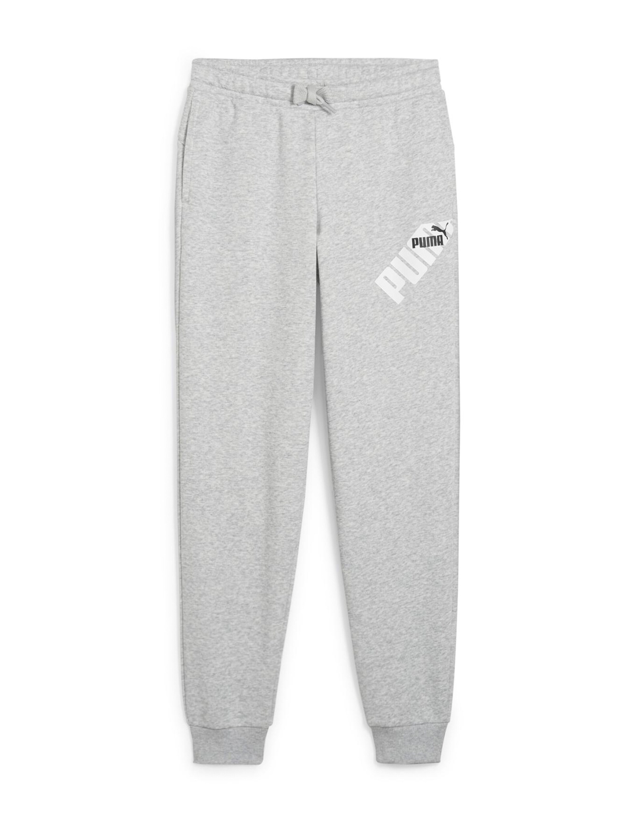 PUMA Tapered Hose 'POWER' in Grau: Vorderseite