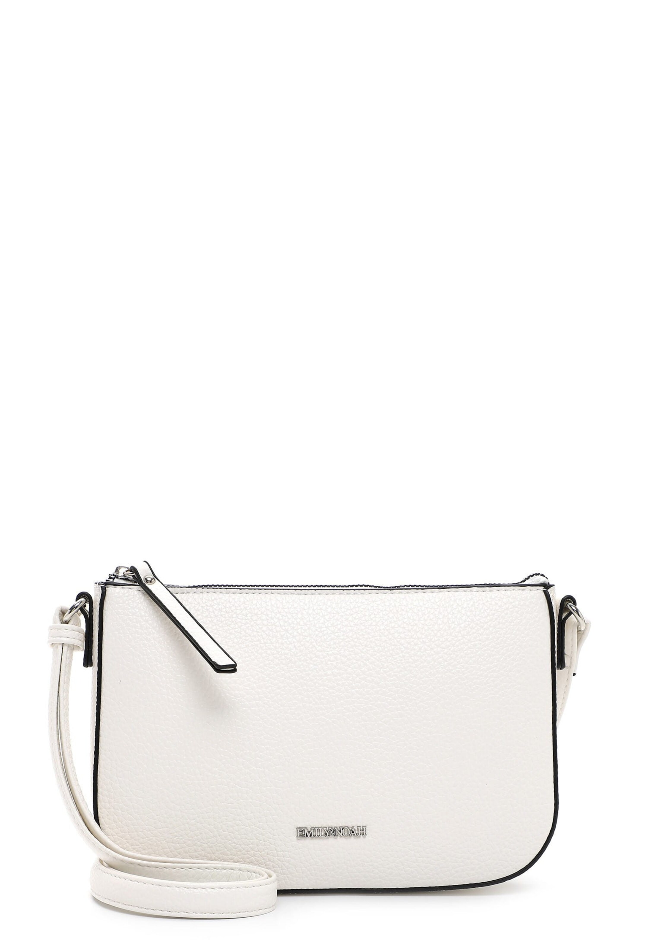 Emily & Noah Crossbody Bag 'Ella' in White: front