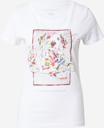 T-shirt EINSTEIN & NEWTON en blanc : devant