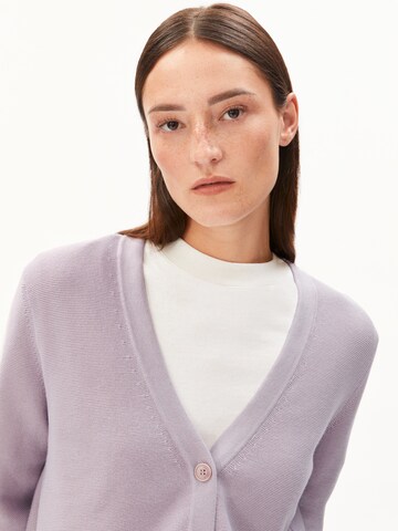Cardigan 'MENAAL' ARMEDANGELS en violet