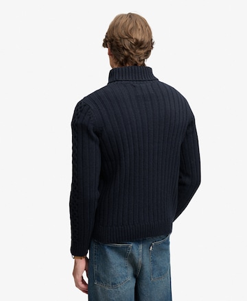 Superdry & Co Pullover 'Jacob' in Blau