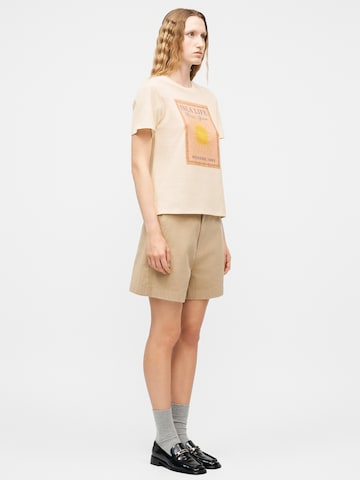 Weekend Max Mara Tričko 'PANTERA' – béžová