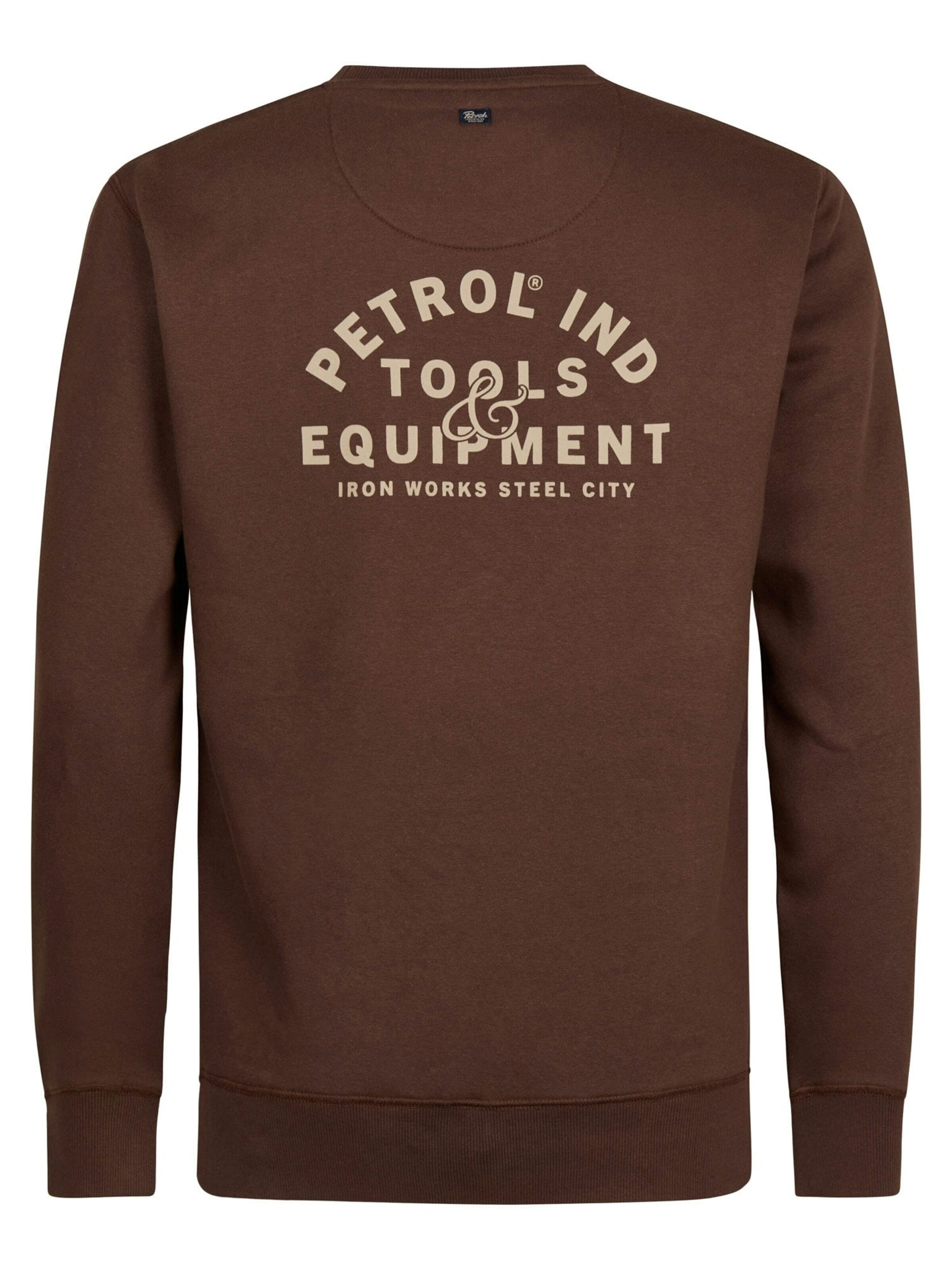 PETROL INDUSTRIES MEN Sweater in Brown