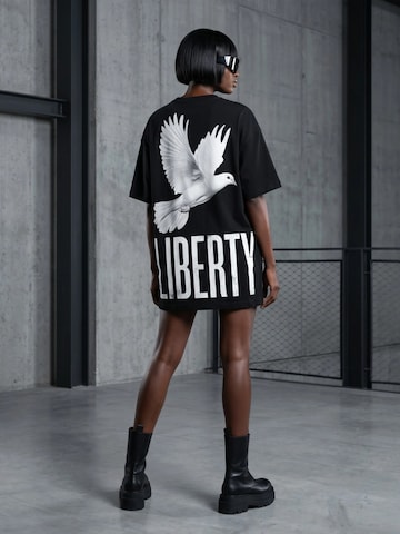 QWX2 Shirt 'LIBERTY' in Black