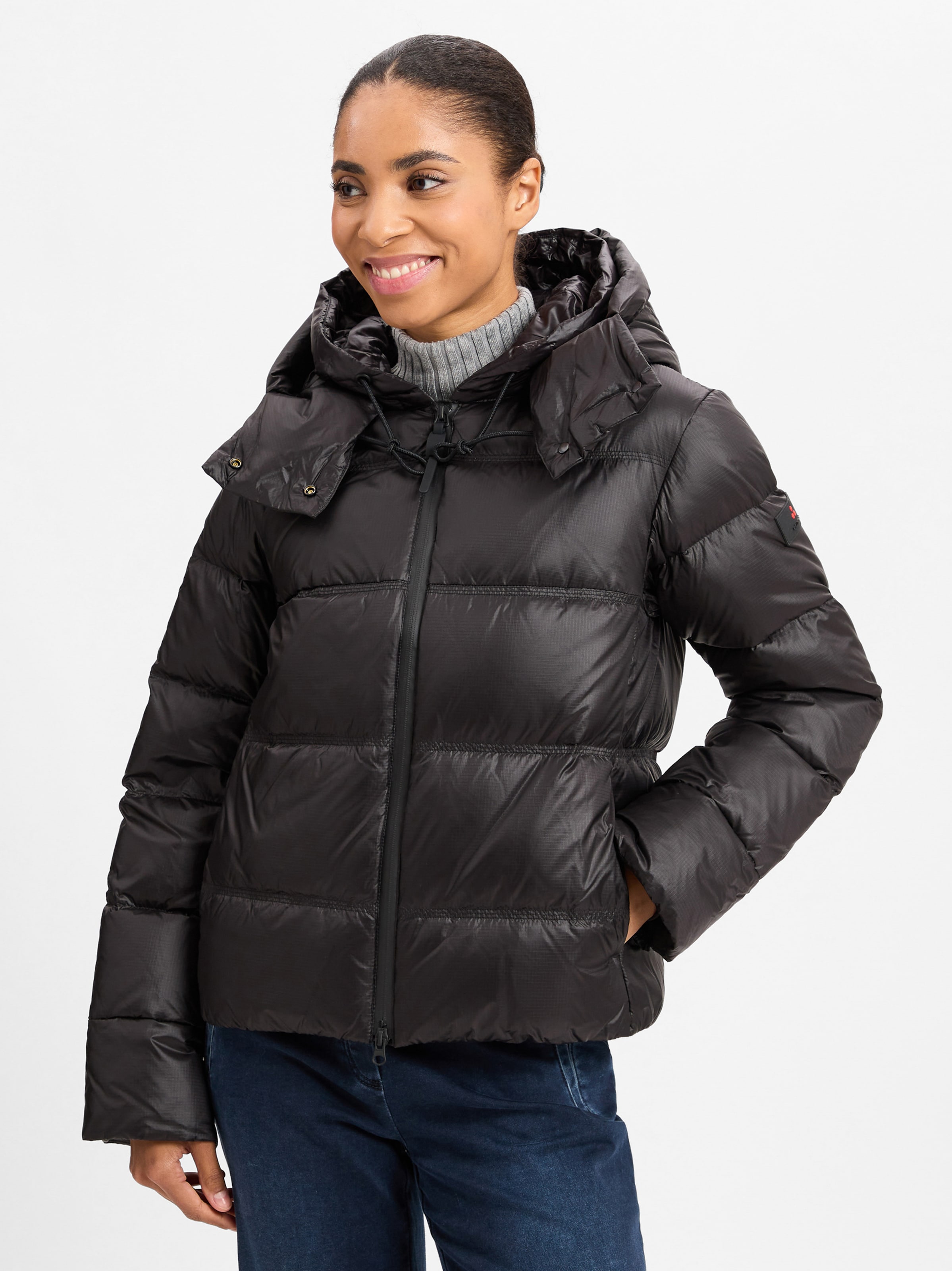 AllSaints Winter Jacket in Black ABOUT YOU
