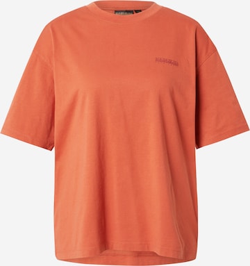 NAPAPIJRI - Camiseta 'S-BISE' en rojo: frente