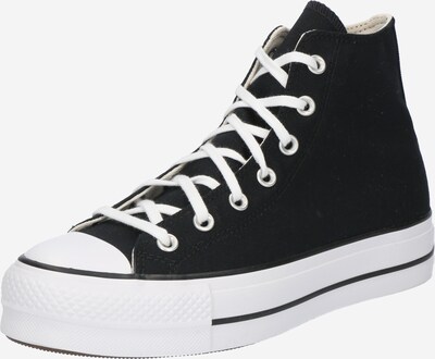 Sneaker înalt 'Chuck Taylor All Star' CONVERSE pe negru / alb, Vizualizare produs