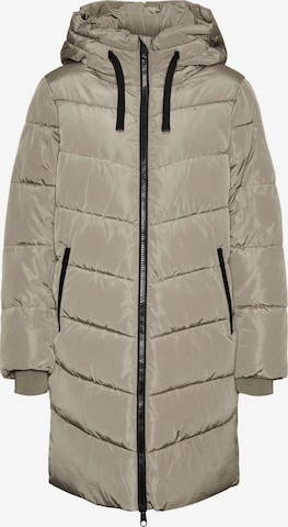 VERO MODA Wintermantel 'NORA' in Grijs: voorkant