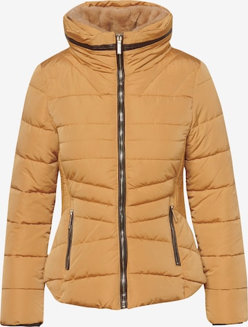 KOROSHI Winter parka in Yellow: front