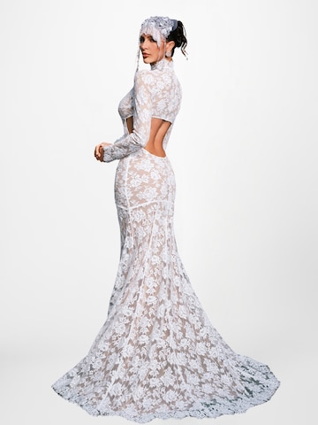 Mew Mews Kleid 'Edalene' in Weiß