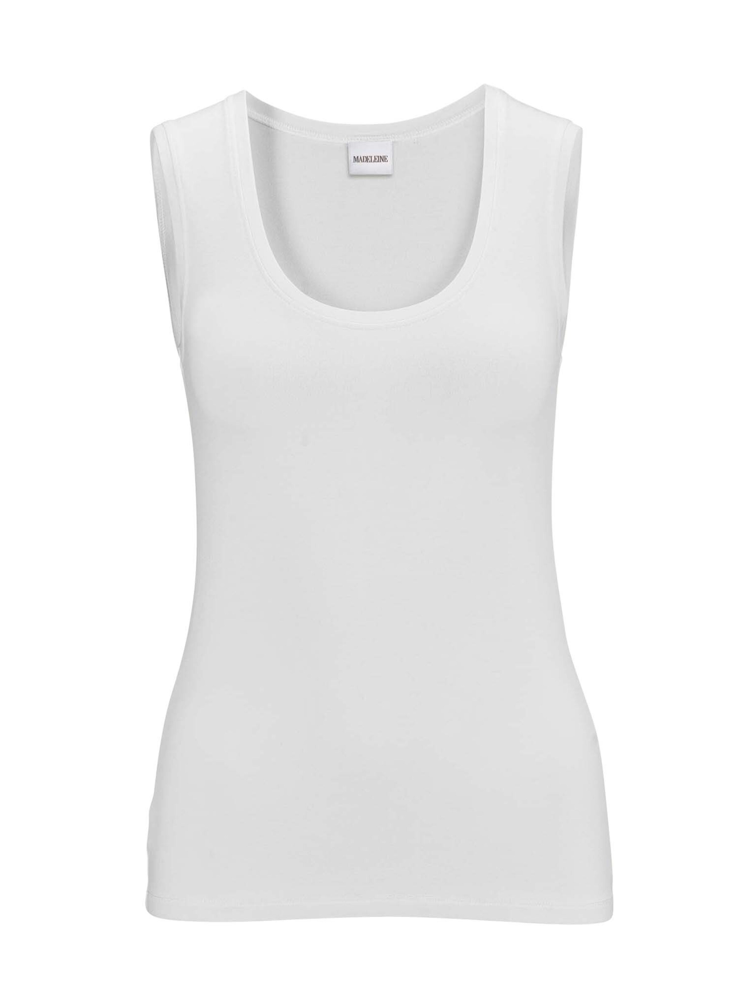 Haut MADELEINE en blanc : devant
