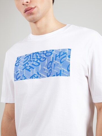 T-Shirt 'Nierofix' HUGO en blanc