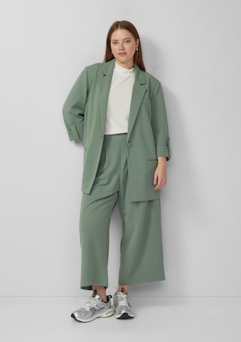 QS Wide leg Broek in Groen
