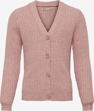 KIDS ONLY Cardigan 'New Katia' i pink: forside