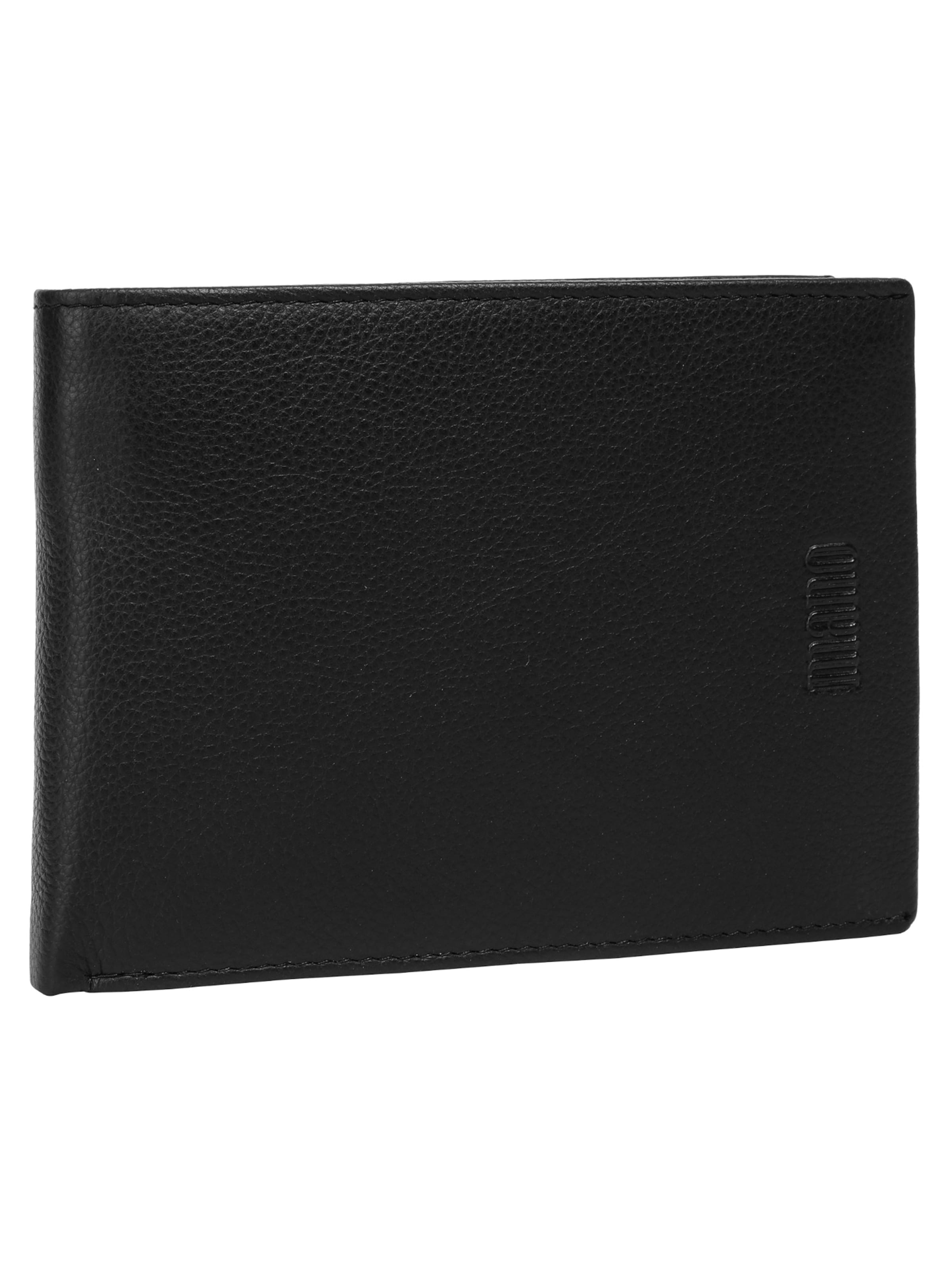 Porte-monnaies 'MEDIO' mano en noir