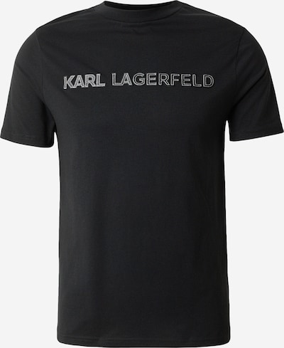 Marškinėliai iš Karl Lagerfeld, spalva – juoda / balta, Prekių apžvalga