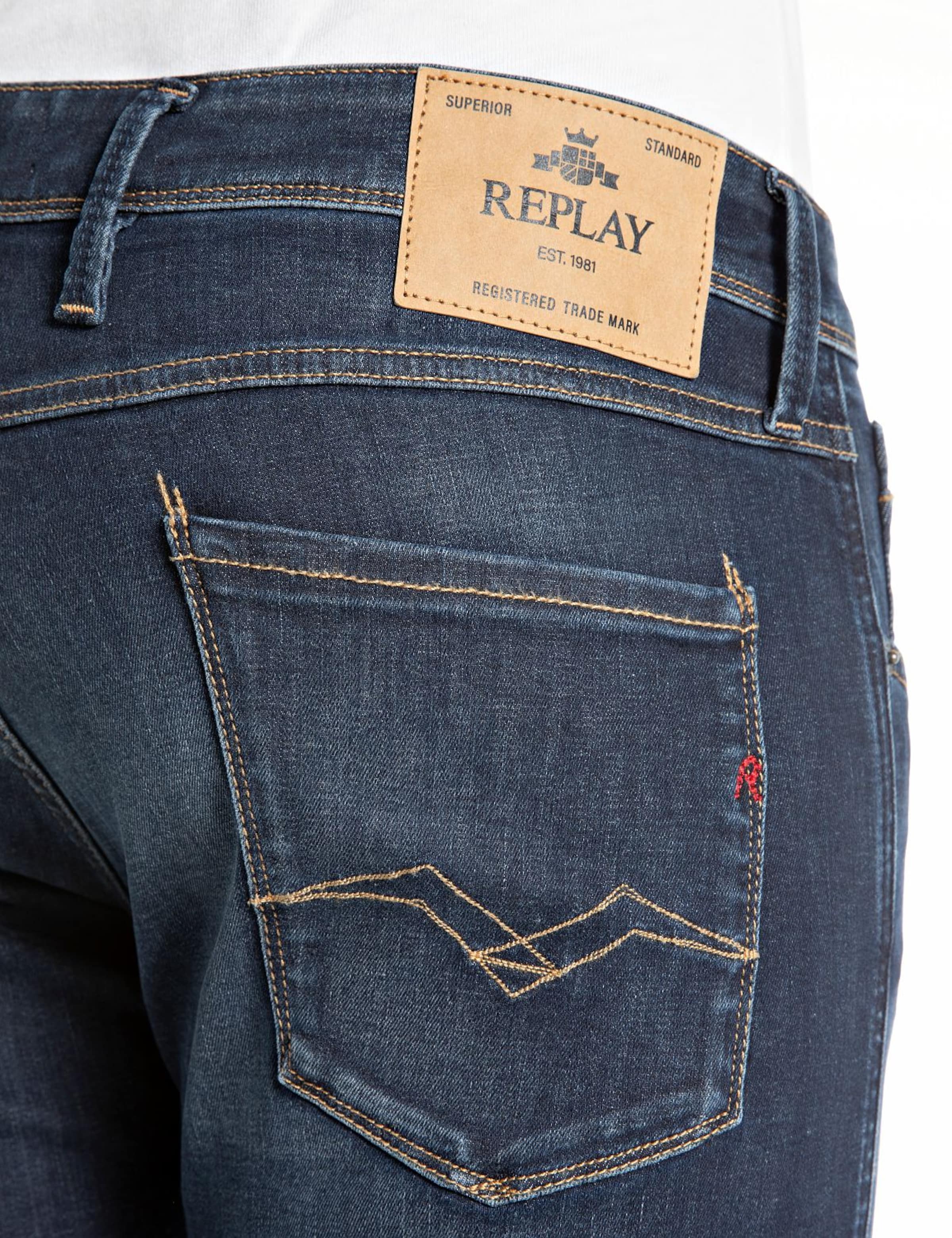 REPLAY Slim fit Jeans 'Anbass' in Blue