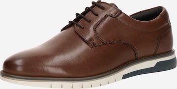 ABOUT YOUCipele na vezanje 'Rico' - smeđa boja: prednji dio